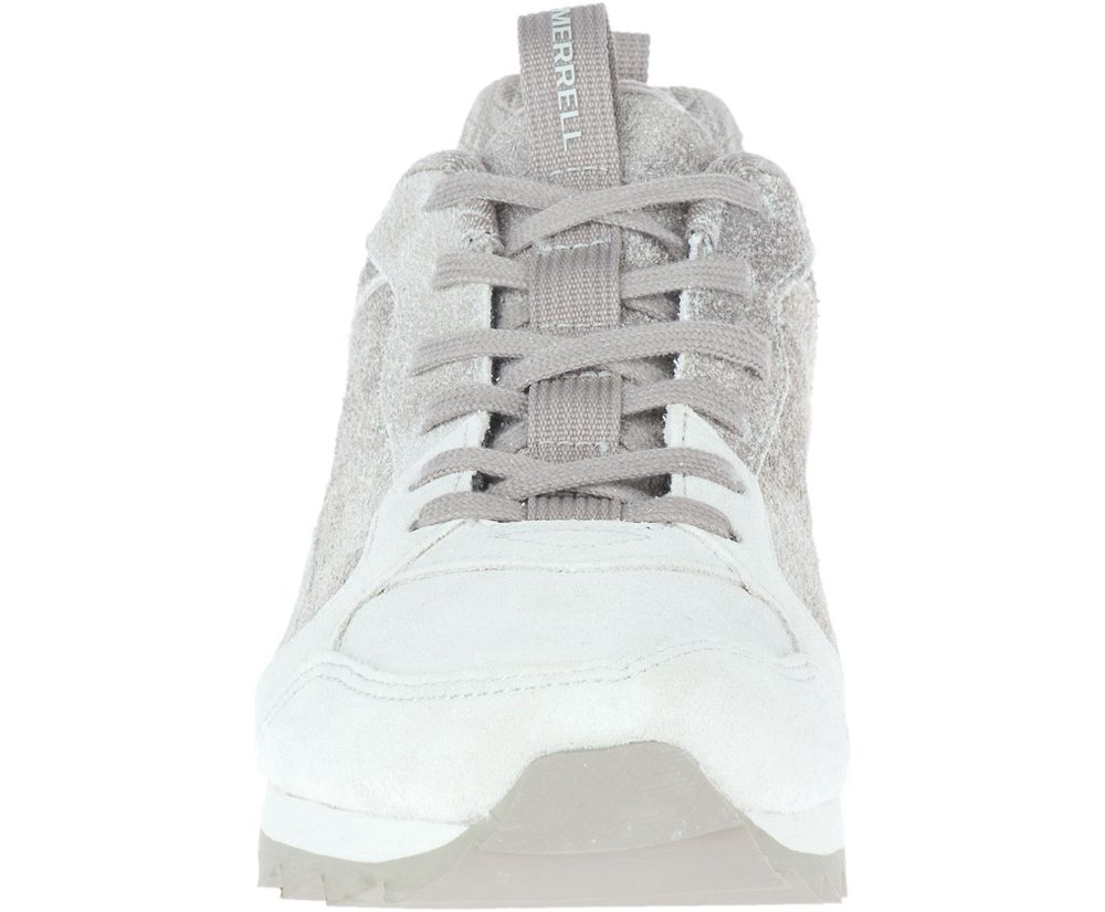 Merrell Sneakers Dame - Alpine Suede - Hvide - GFJ365704